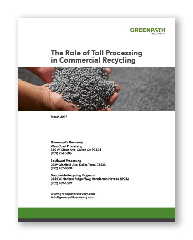 Recycling Whitepaper on Toll Processing